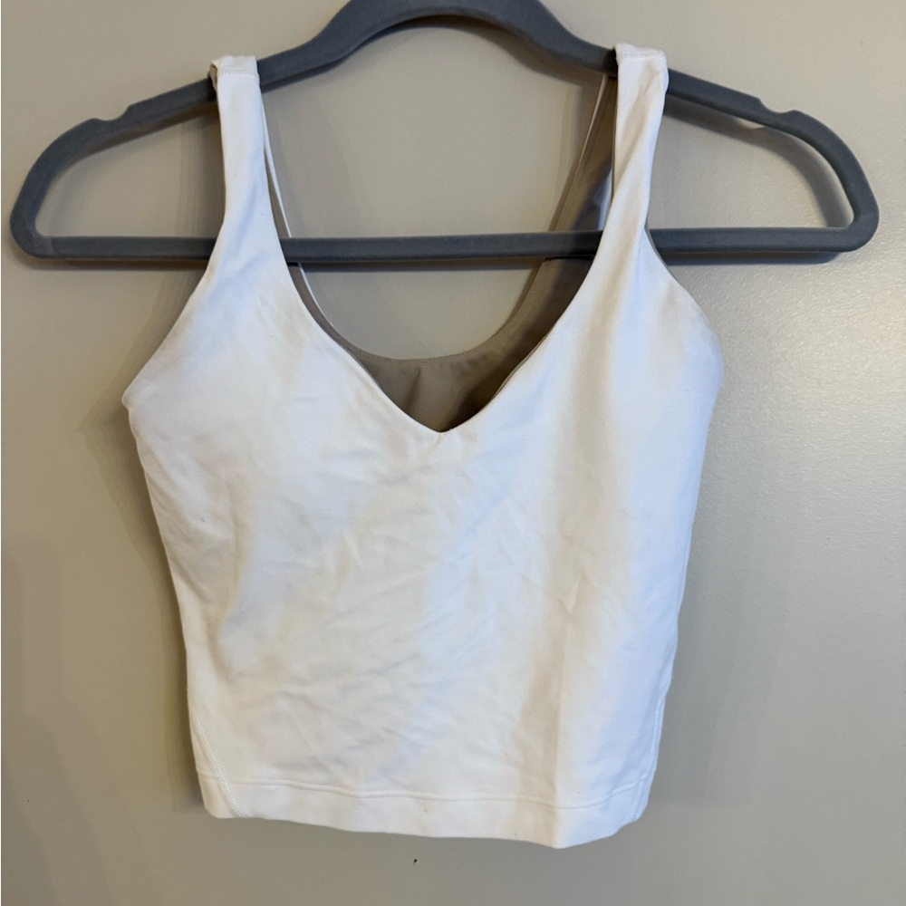 Chic White V-Neck Crop Top